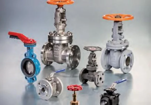 Range of manual valves supplied by TMK including butterfly, gate, globe and ball types